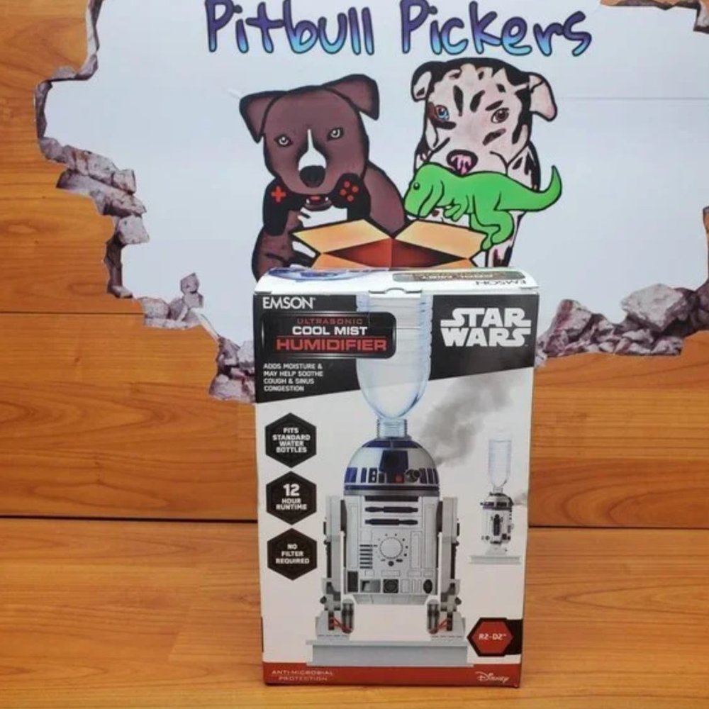 Emson Star Wars R2-D2 UltraSonic Cool Mist Humidifier - NEW - Picture 1 of 2